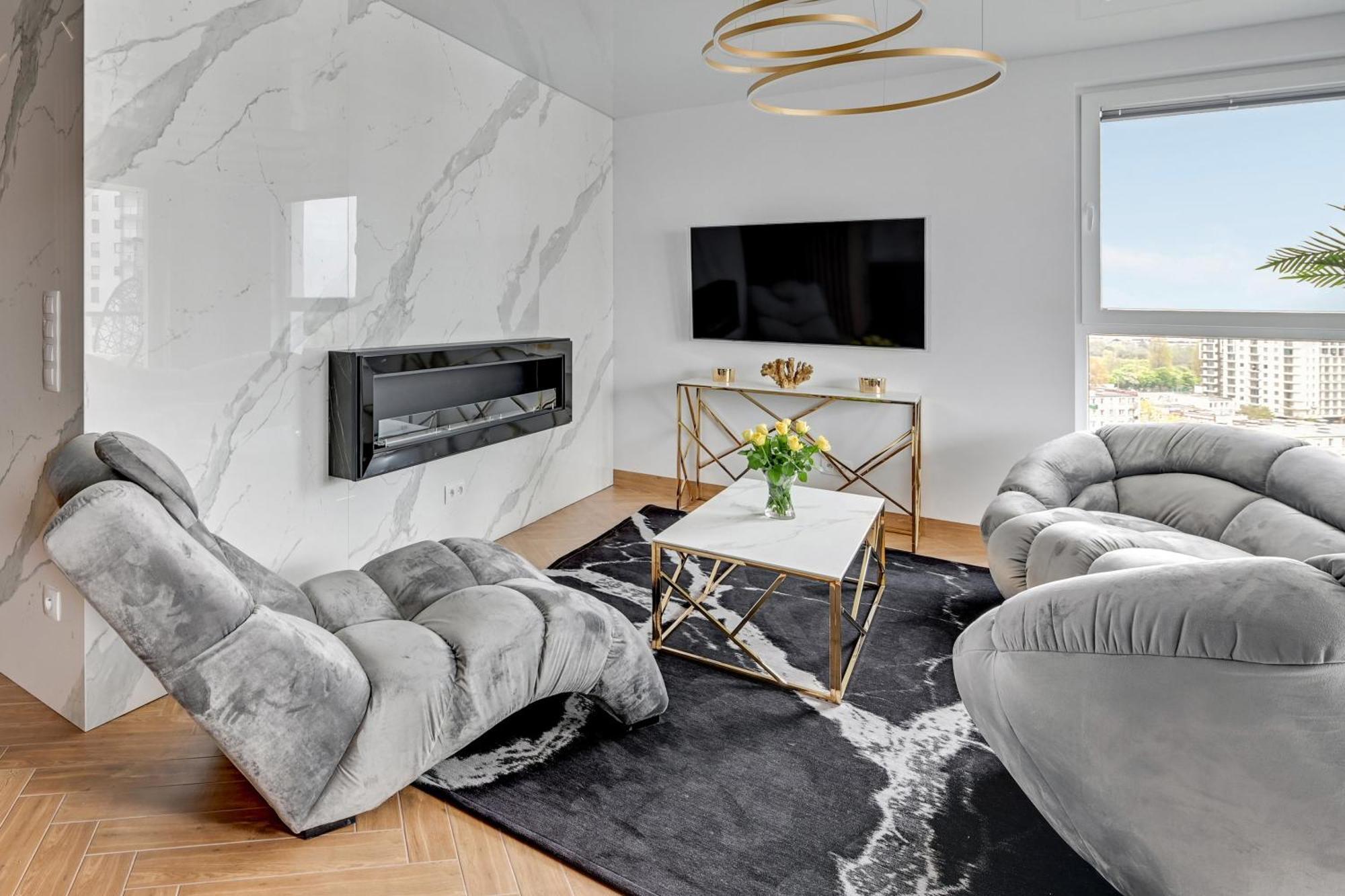 Luxury Voyager - Sea View Leilighet Gdańsk Eksteriør bilde